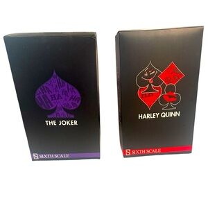 Sideshow Collectibles' Sixth Scale figures of Harley Quinn and The Joker